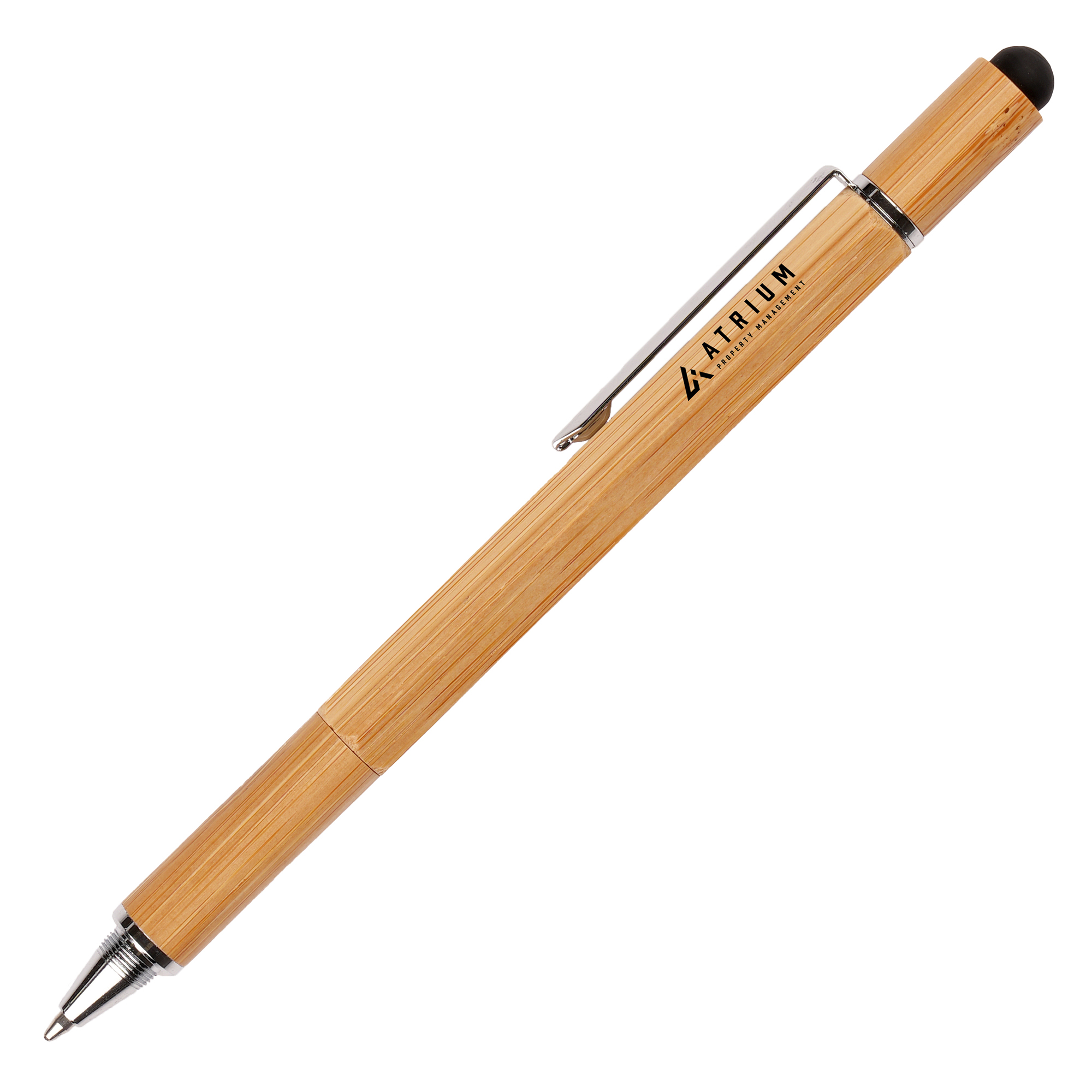 Systemo Bamboo 6-in-1 Ball Pen