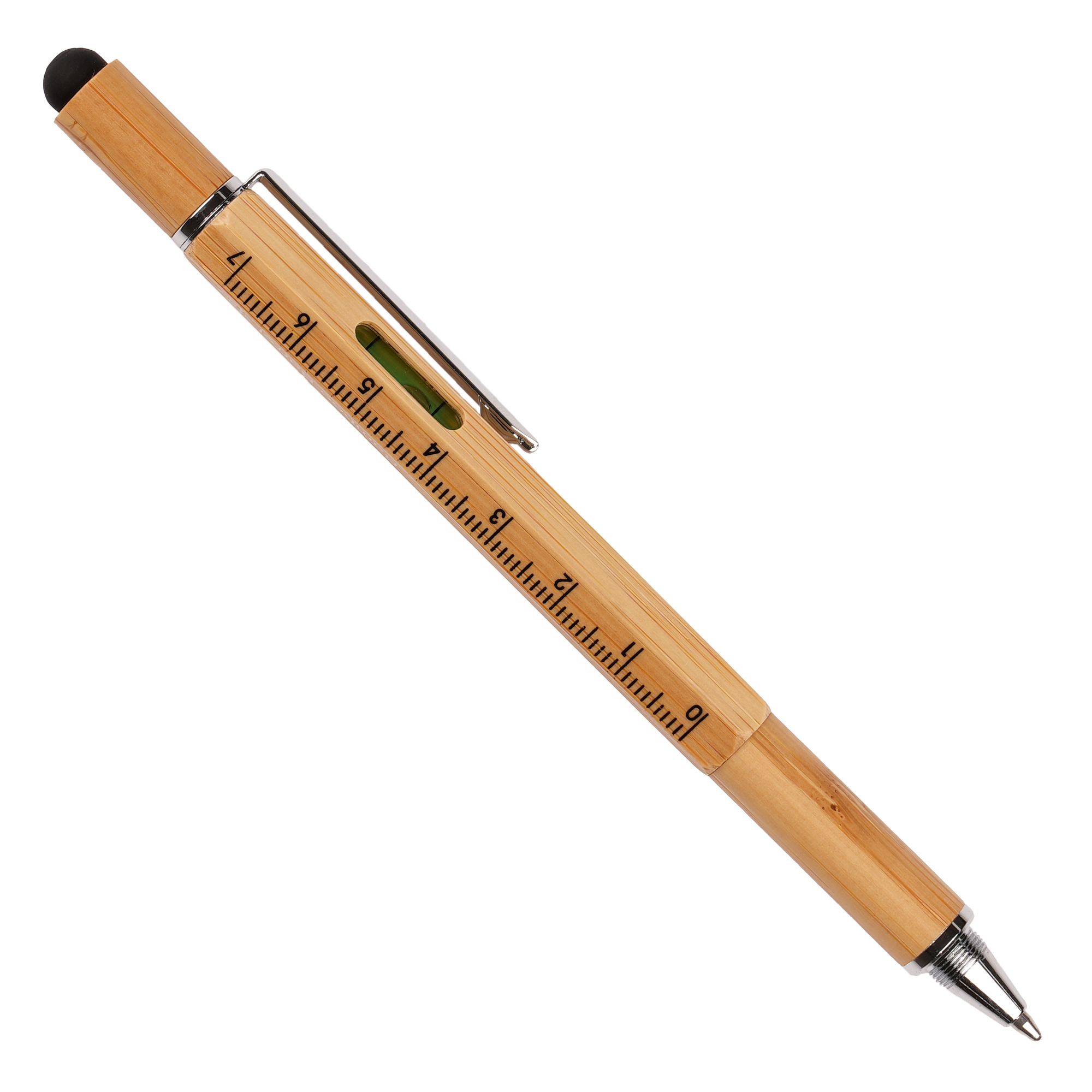 Systemo Bamboo 6-in-1 Ball Pen