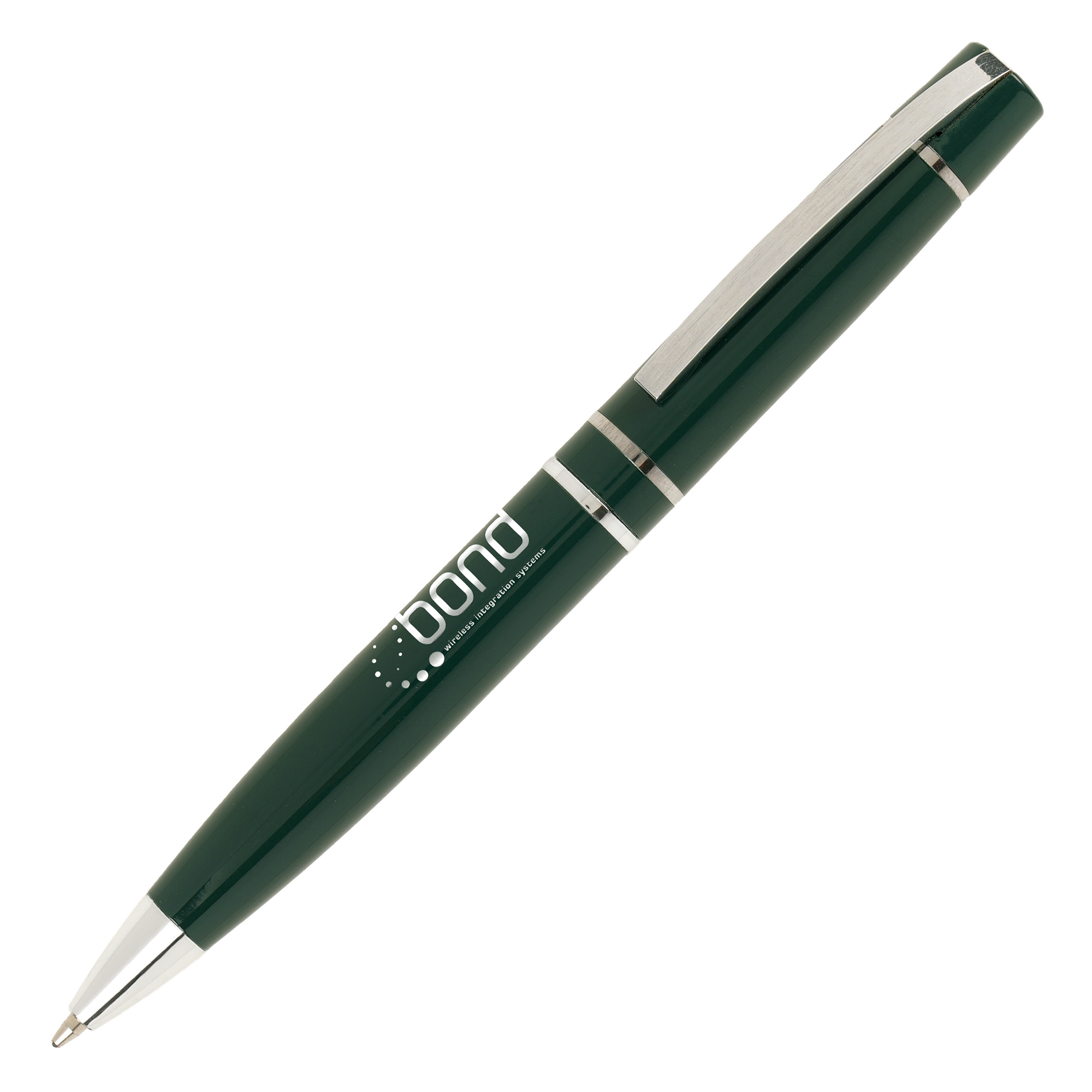 Duke Hinged Clip Ball Pen
