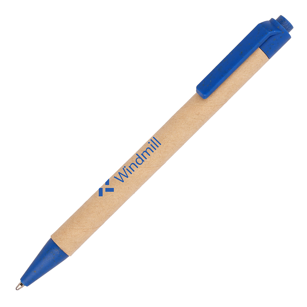 Ayr Card Ball Pen With Wheat Trim