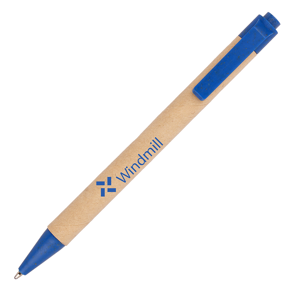 Ayr Card Ball Pen With Wheat Trim