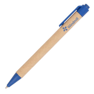 Ayr Card Ball Pen With Wheat Trim