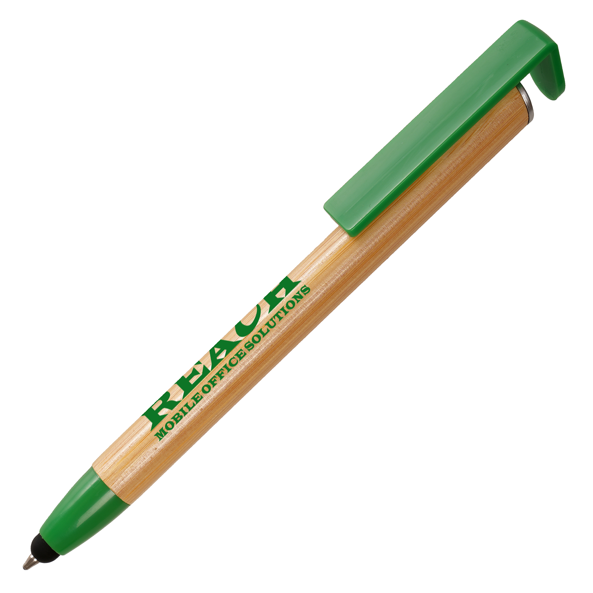 Phone Up Bamboo Ball Pen