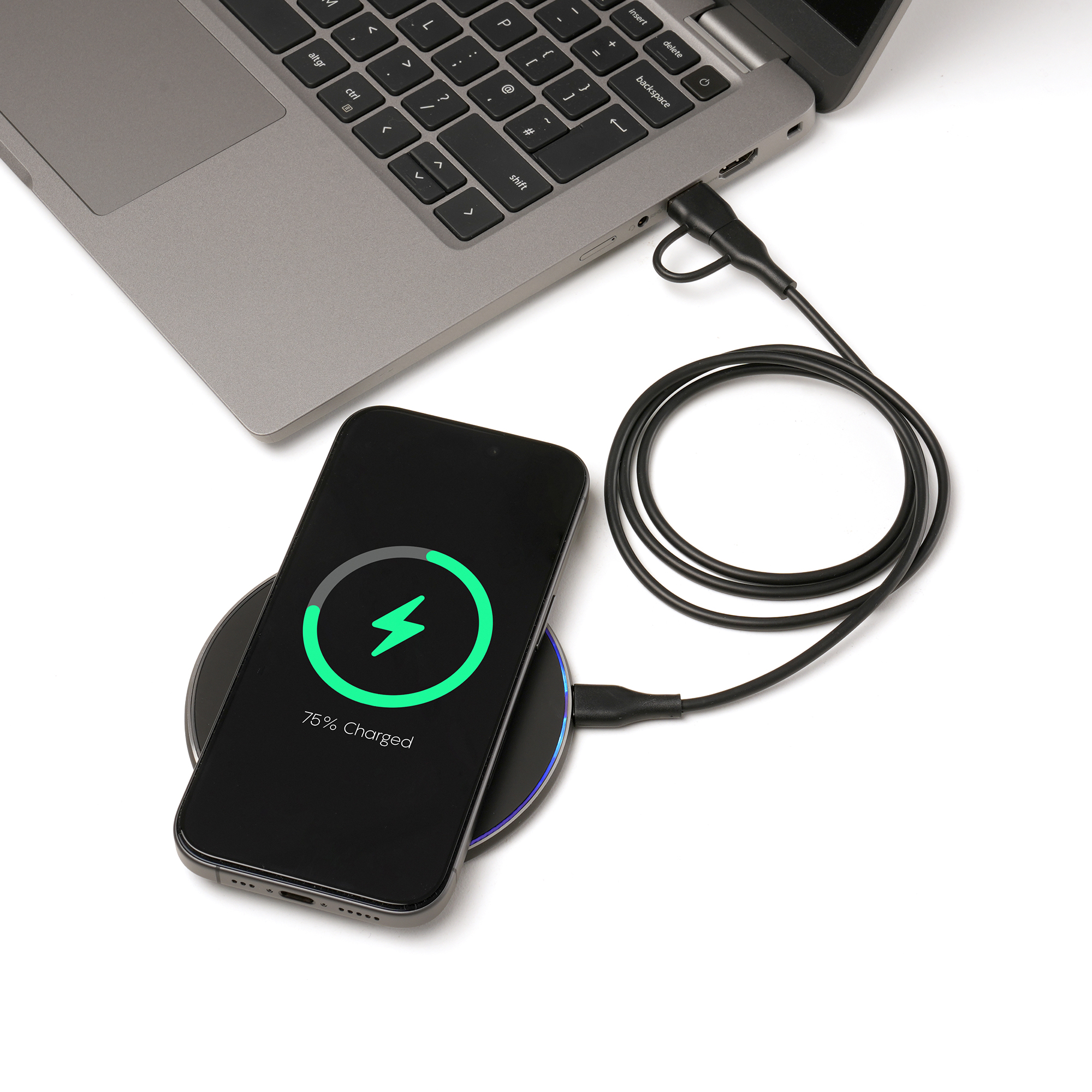 NOVA 15W Desk Style Circular Wireless Fast Charger