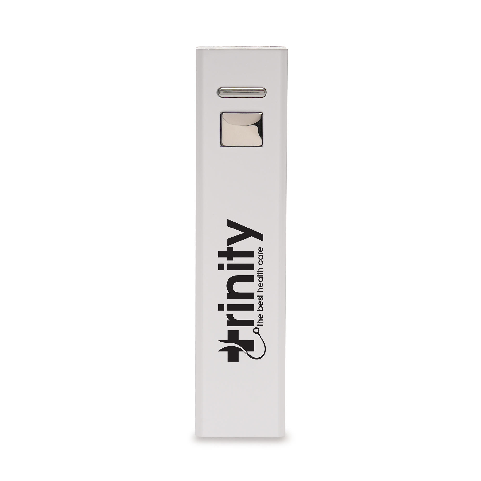 White Cuboid Power Bank