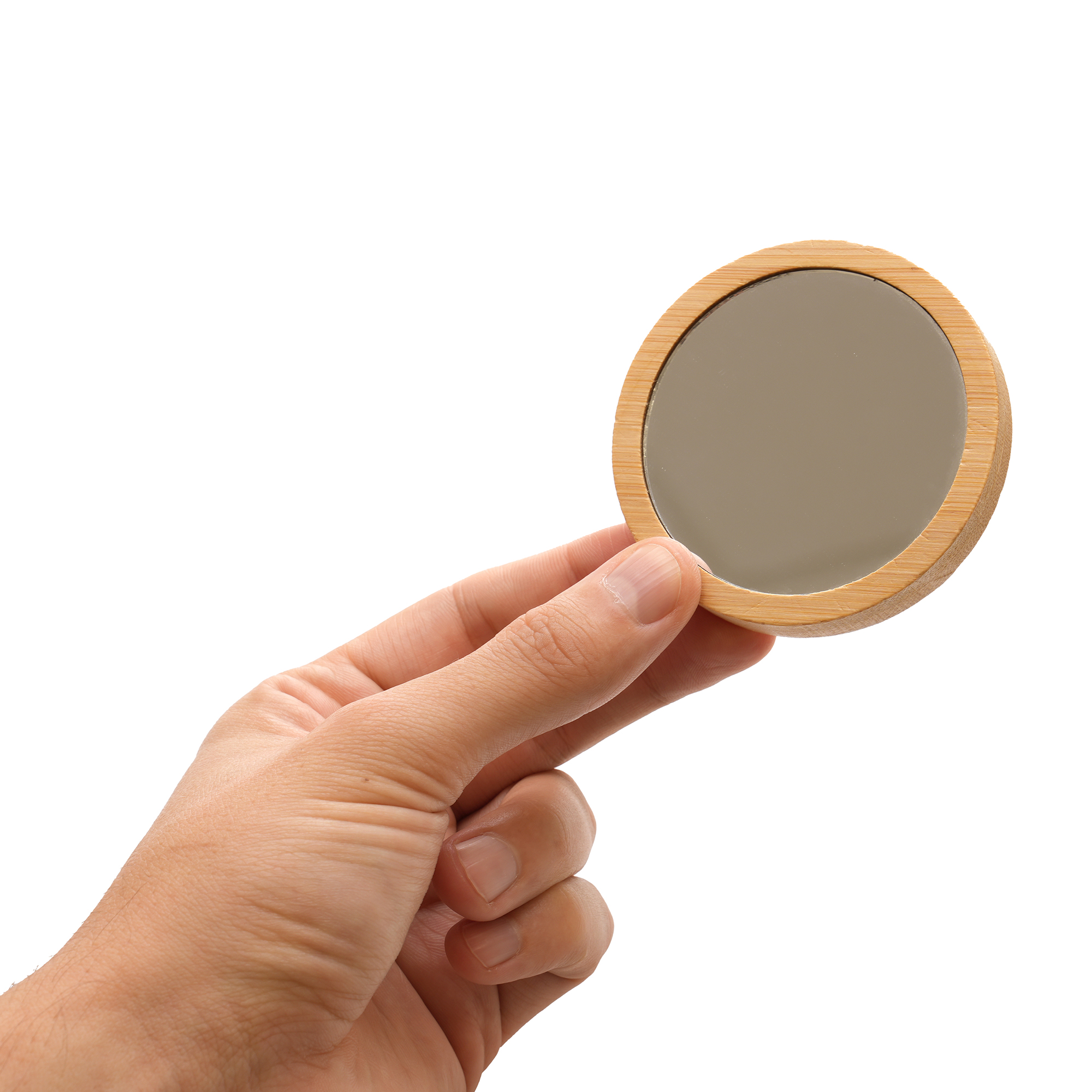 Bamboo Compact Mirror