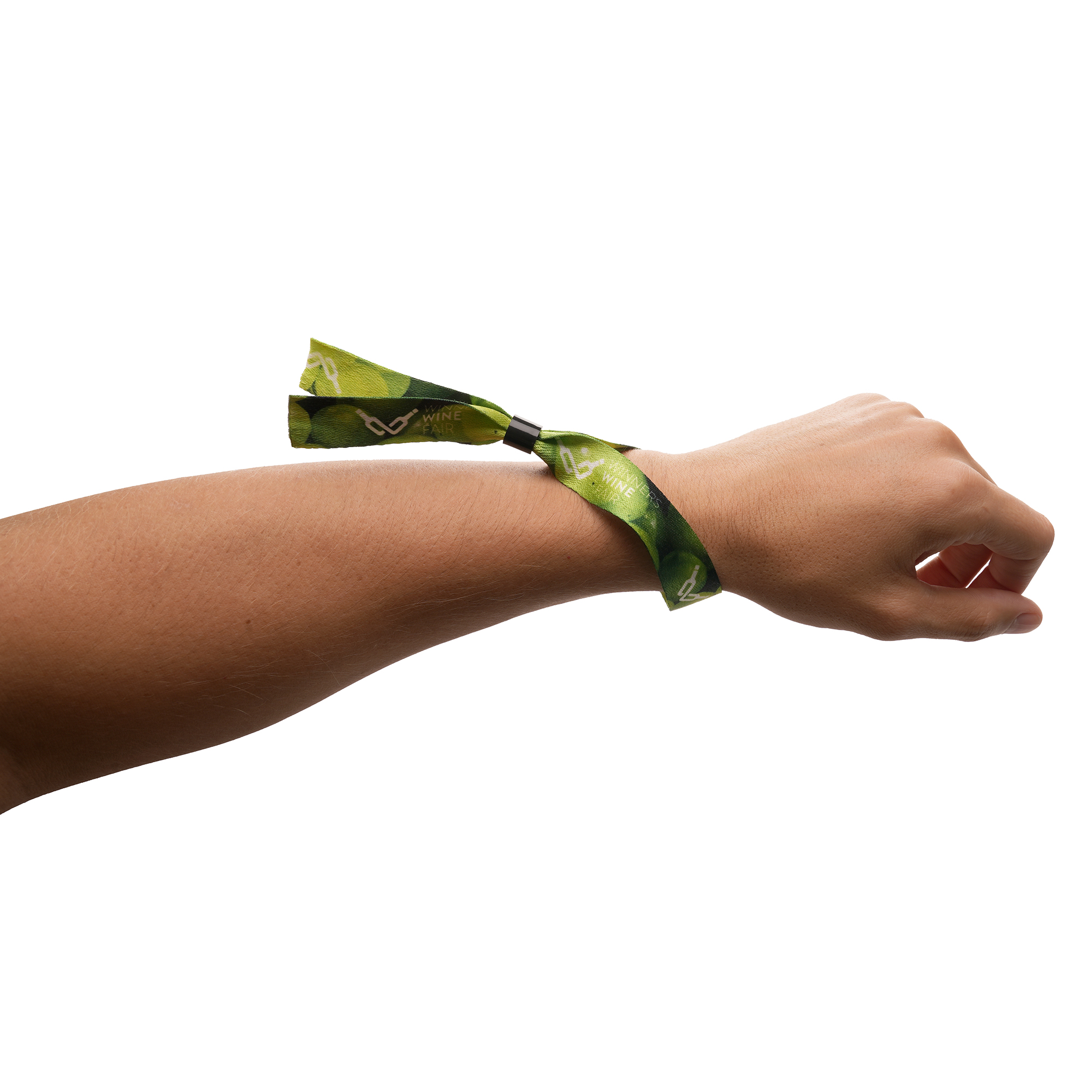 RPET Wristband with Secure Closing Clip