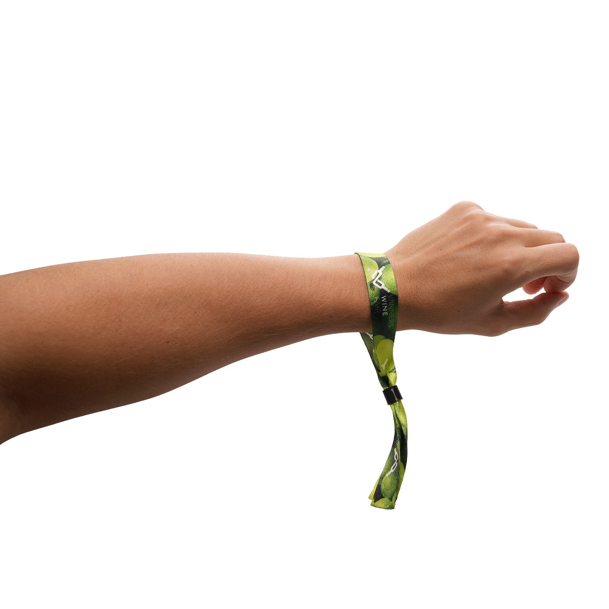RPET Wristband with Secure Closing Clip