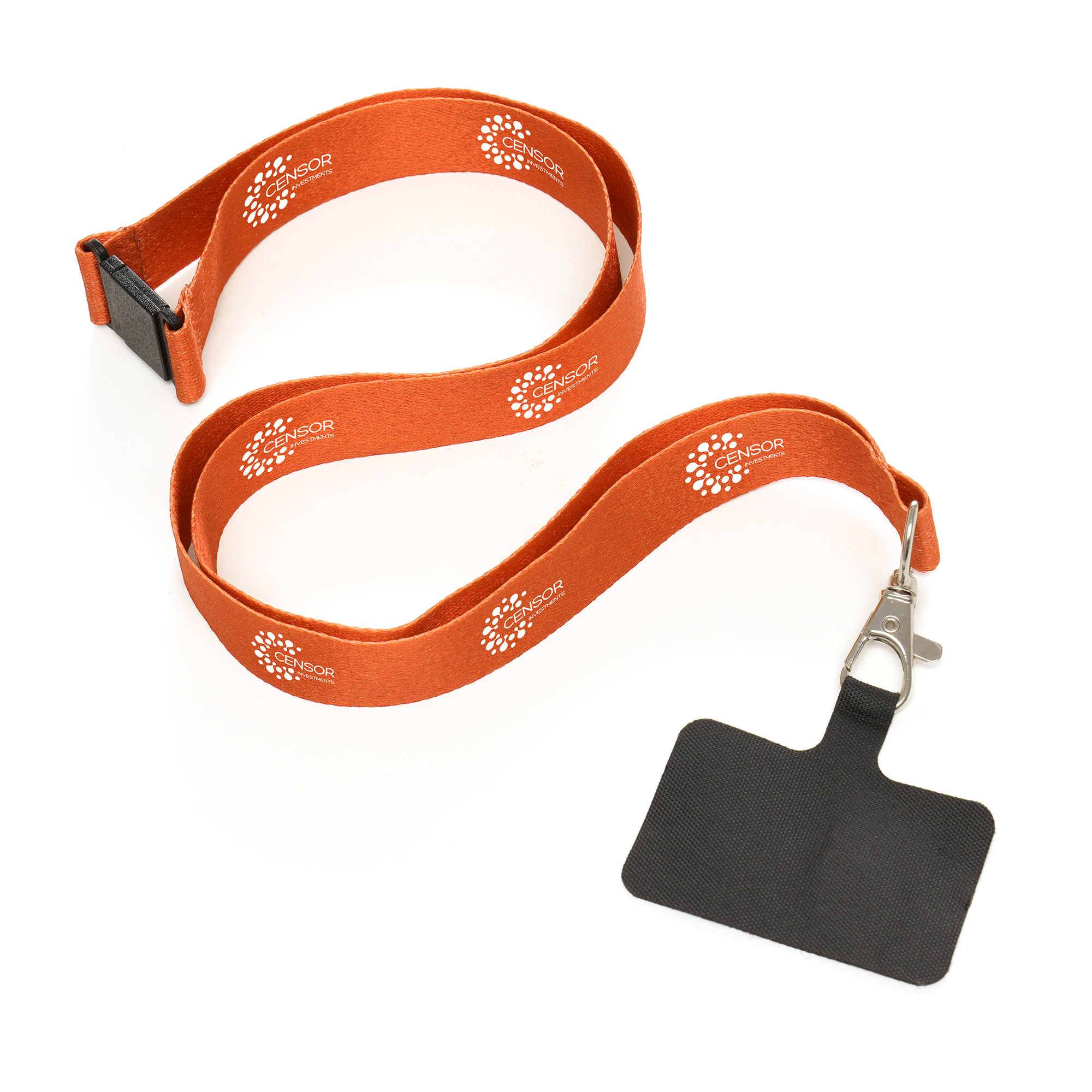 Made in Britain Lanyard with Mobile Phone Attachment