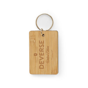 Rectangular Bamboo Keyring