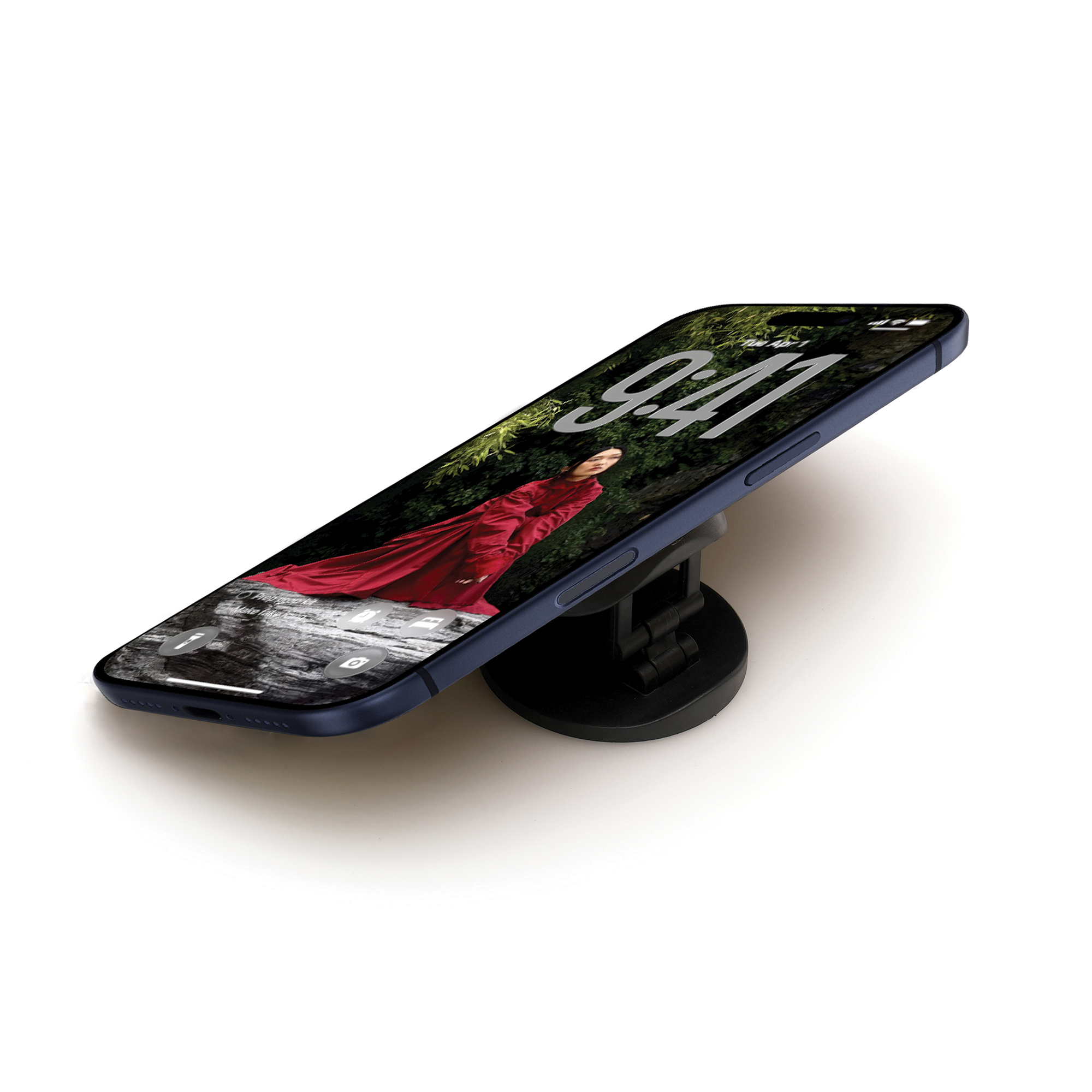 Pull up phone stand