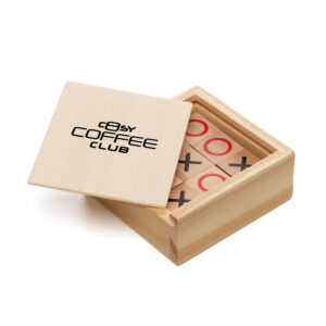 Wooden Noughts and Crosses Set