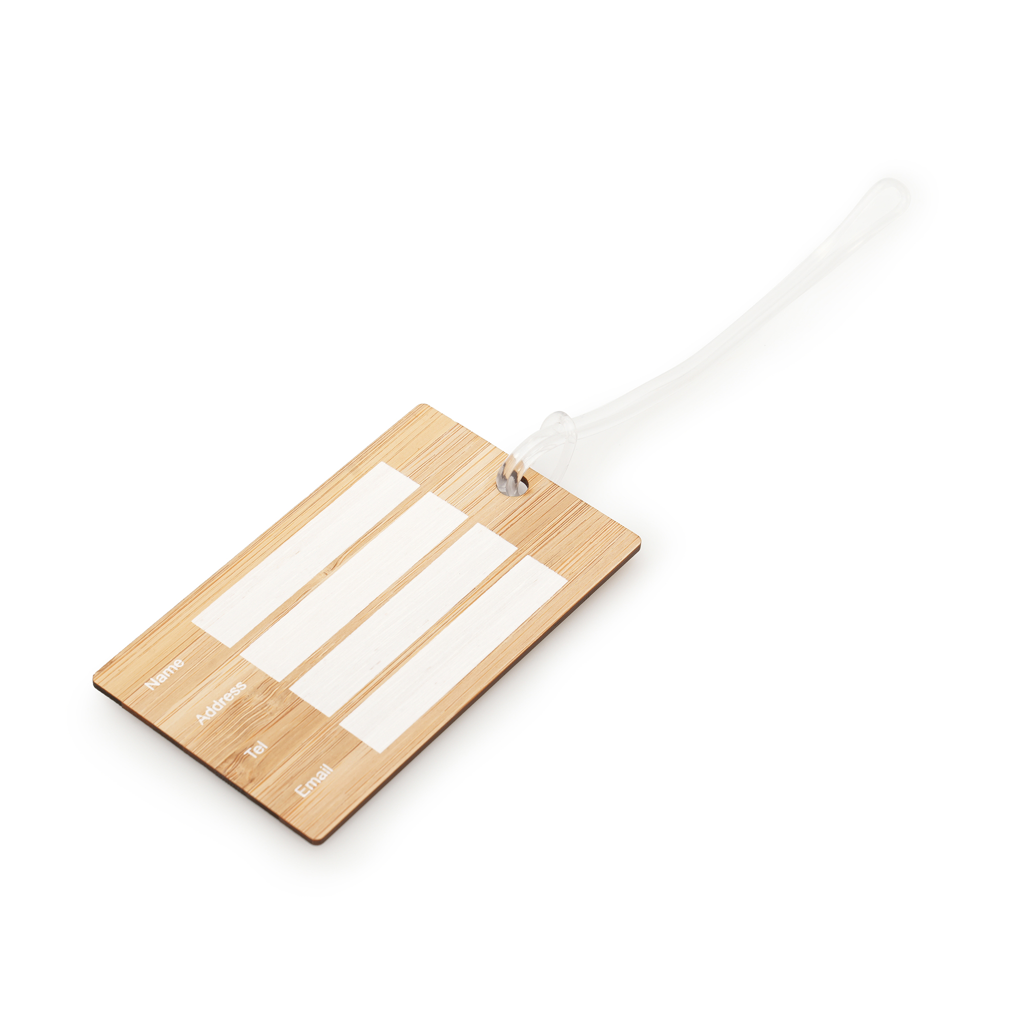 Wooden Travel Tag