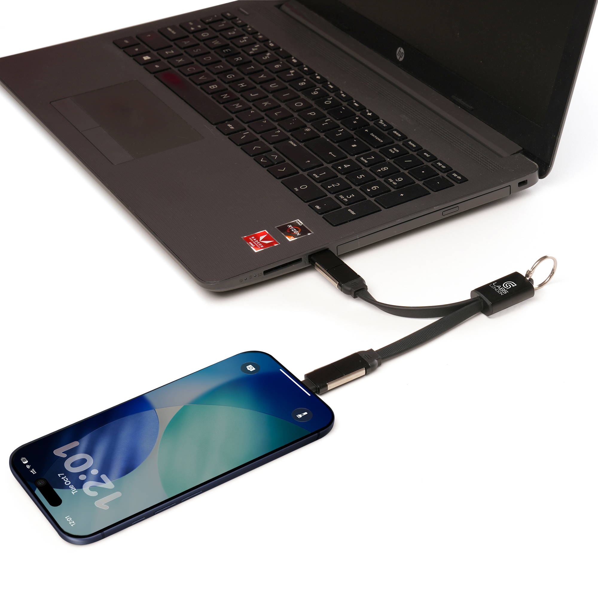 2-in-1 Keyring Charger