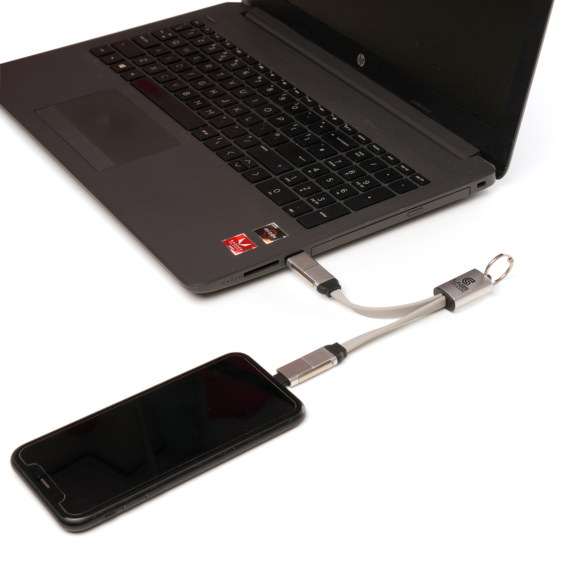 2-in-1 Keyring Charger