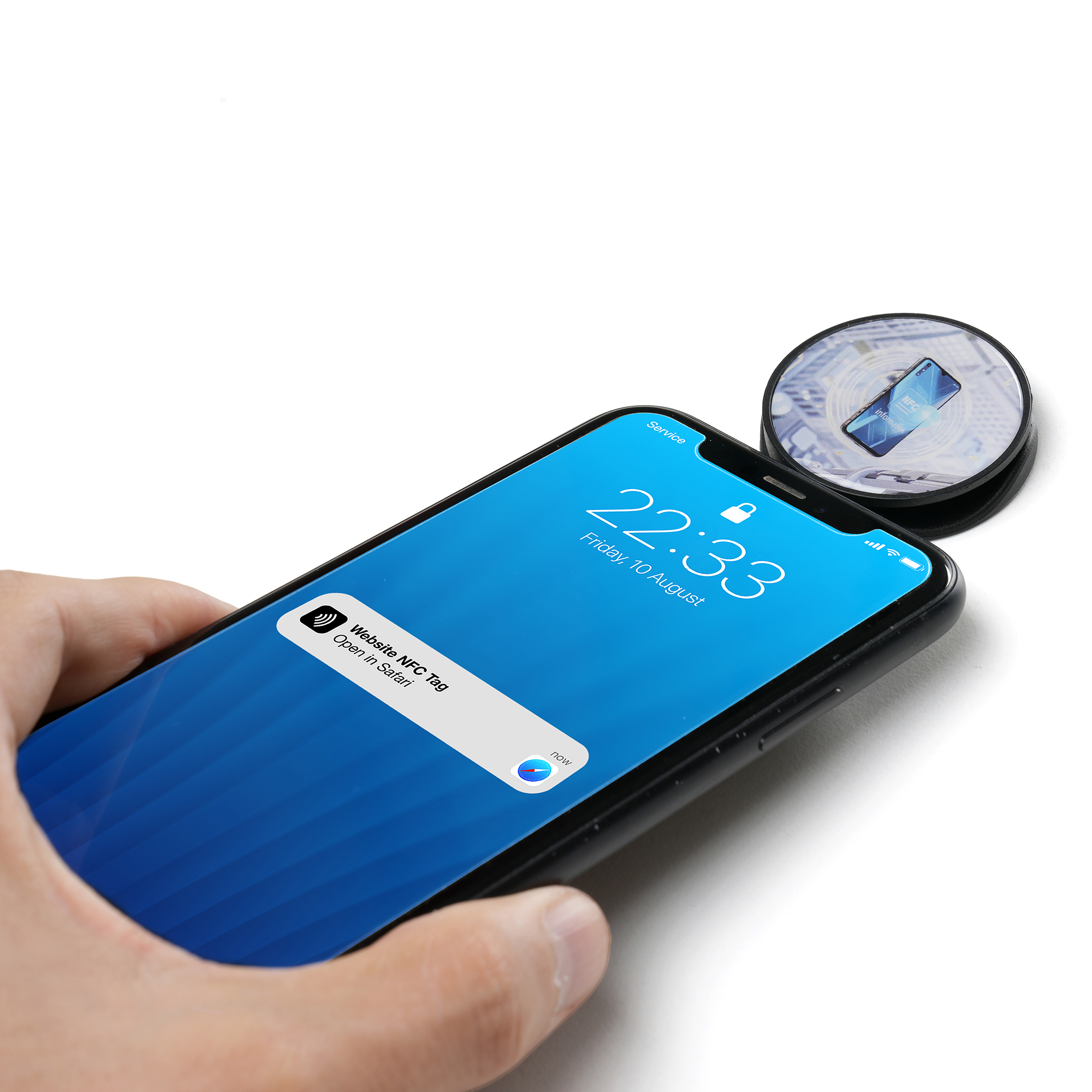 Foldable NFC Phone Holder