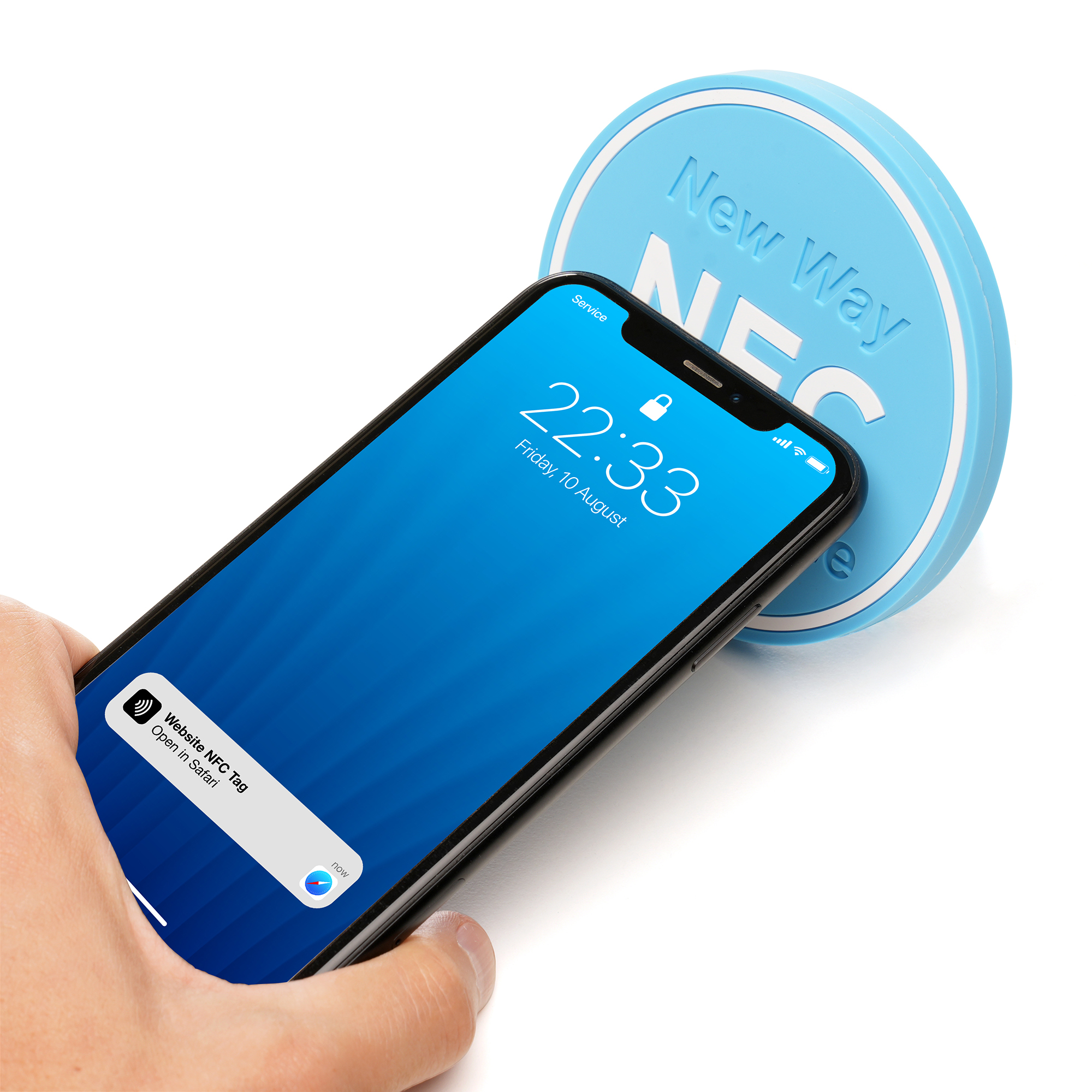 Bespoke PVC NFC Coaster