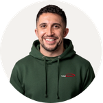 Total Branded Managing Director Kyle wearing the AWDis College Hoodie