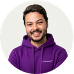Total Branded Managing Director Marcelo wearing the Urban 280 g/m² Men’s Hoodie