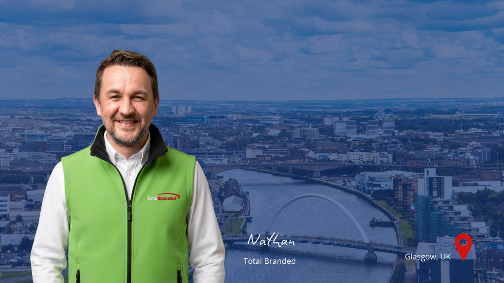 Total Branded employee David in Glasgow