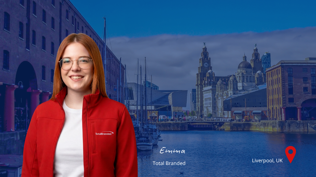 Total Branded employee Emma in Liverpool