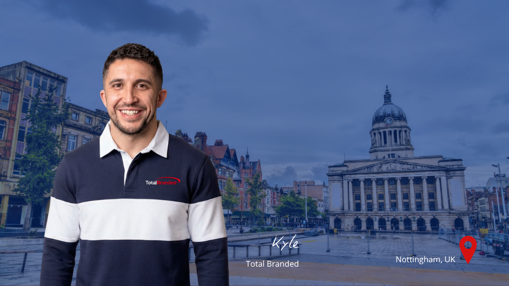 Total Branded Managing Director Kyle in Nottingham