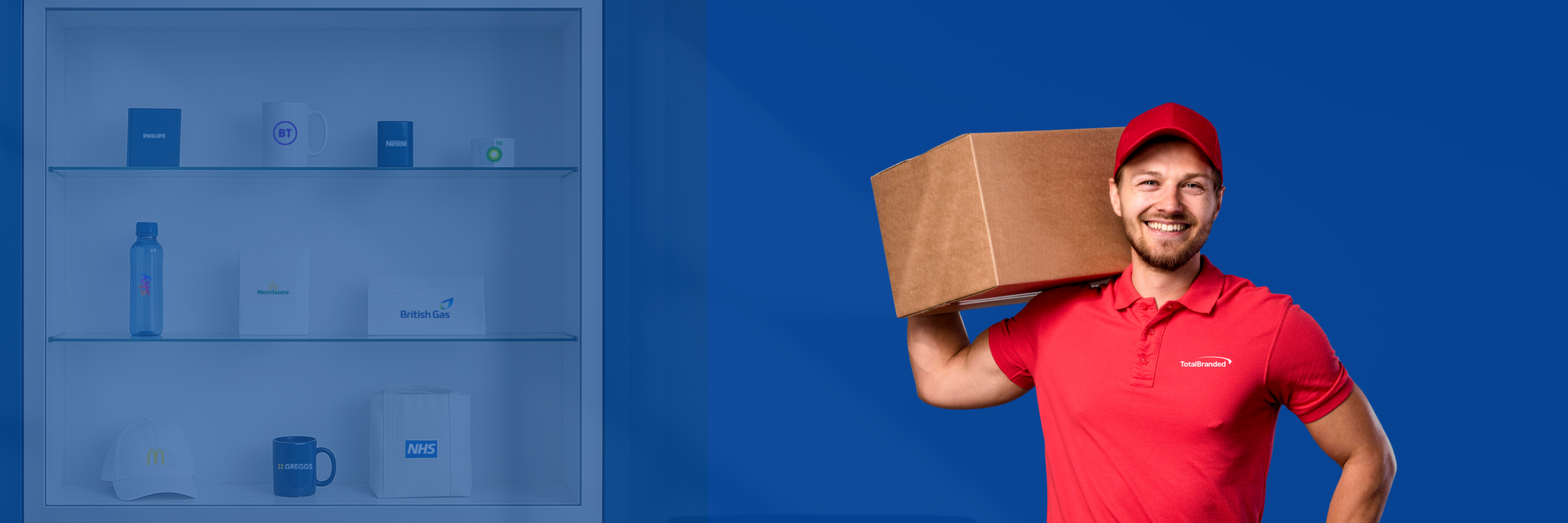We deliver promotional products UK-wide