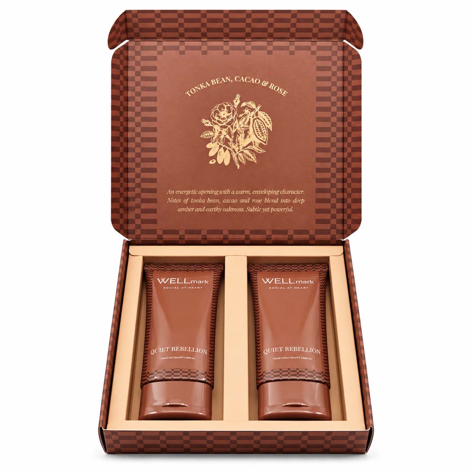 Wellmark Quite Rebellion 70 ml hand wash and 70 ml hand lotion gift set