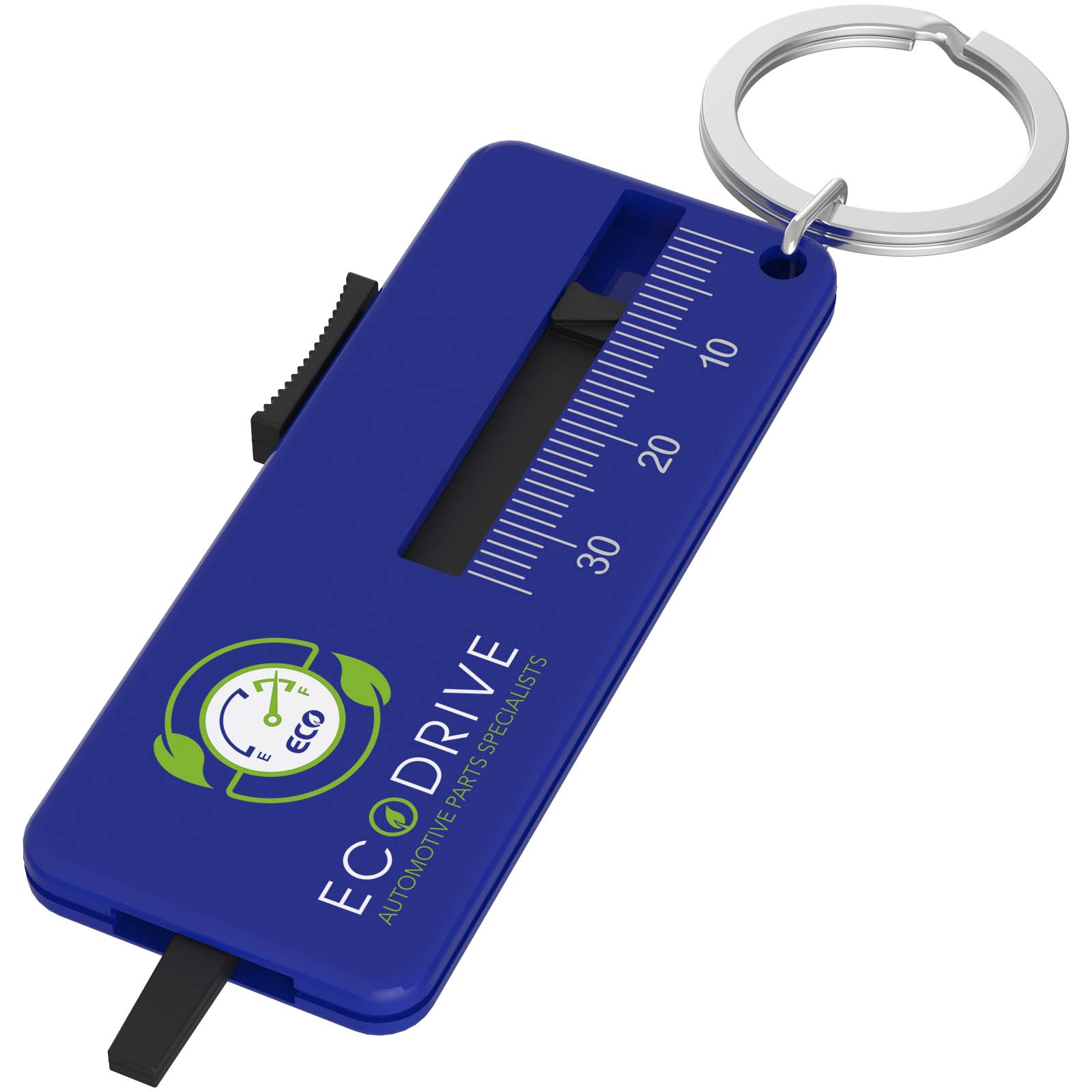 Rove recycled tyre tread check keychain