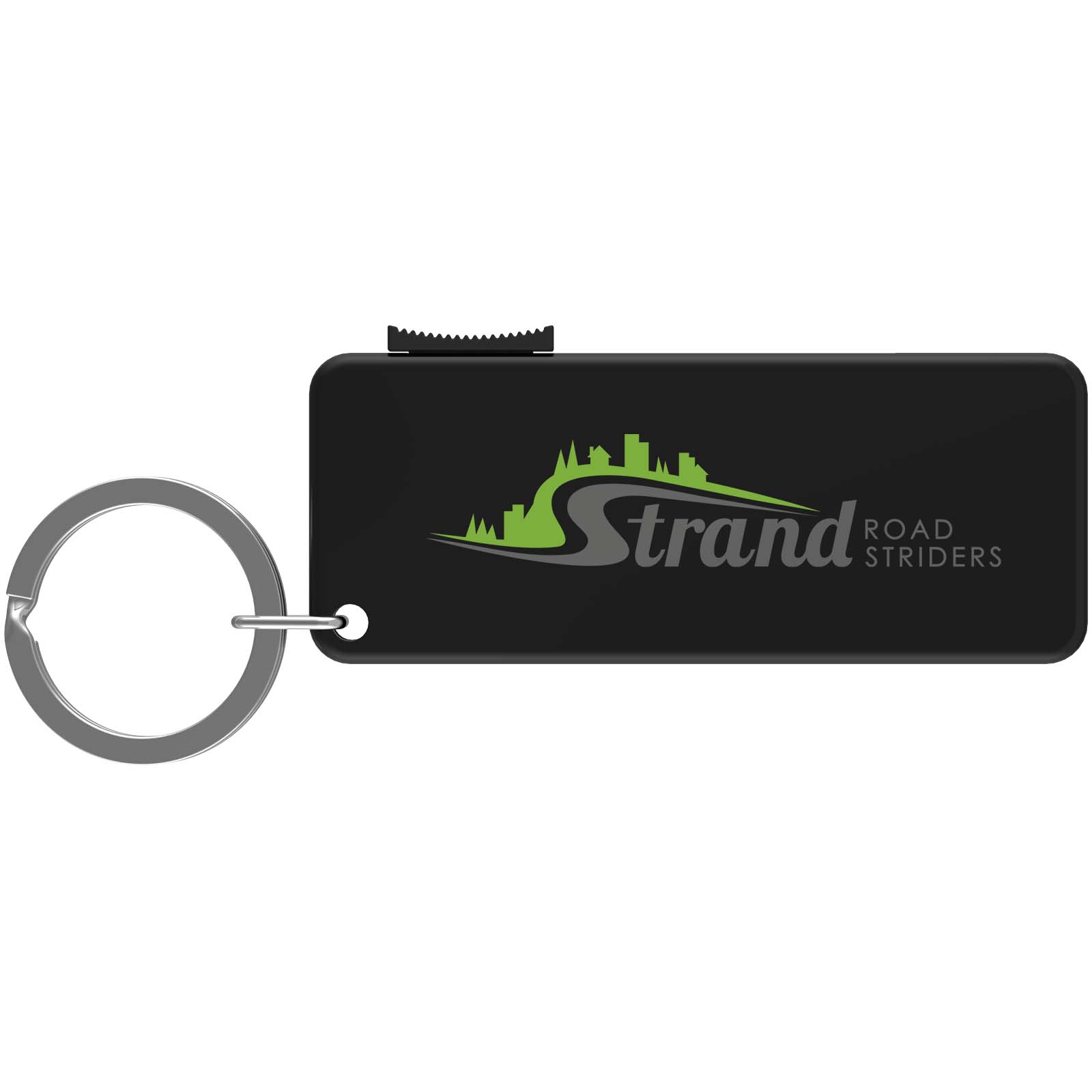 Rove recycled tyre tread check keychain