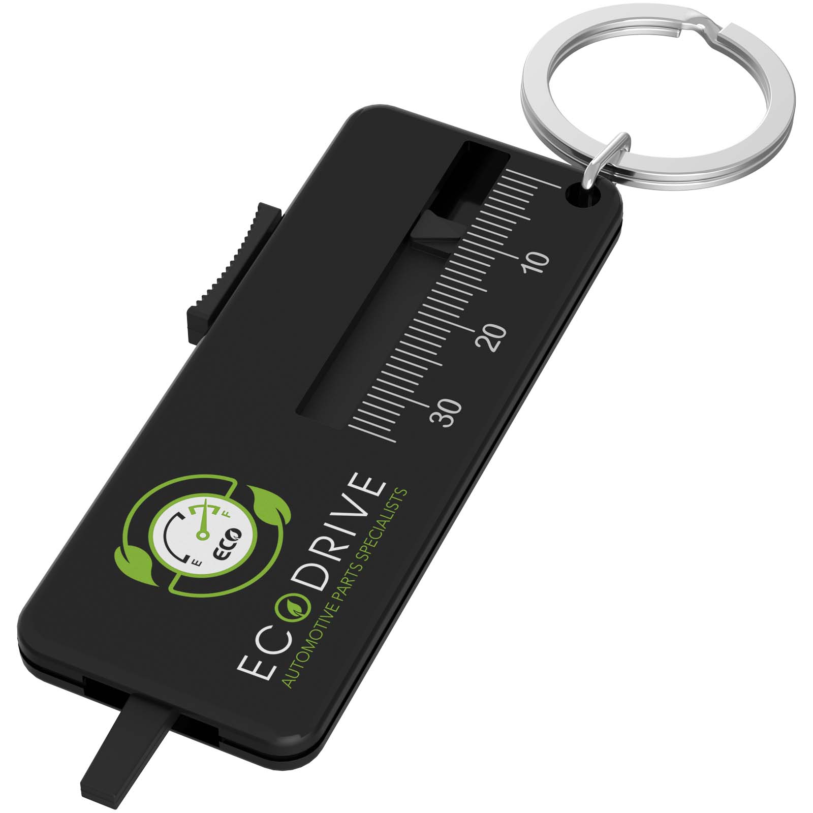 Rove recycled tyre tread check keychain