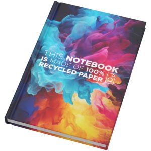 Novella Brontë A5 recycled hard cover notebook – 100 sheets