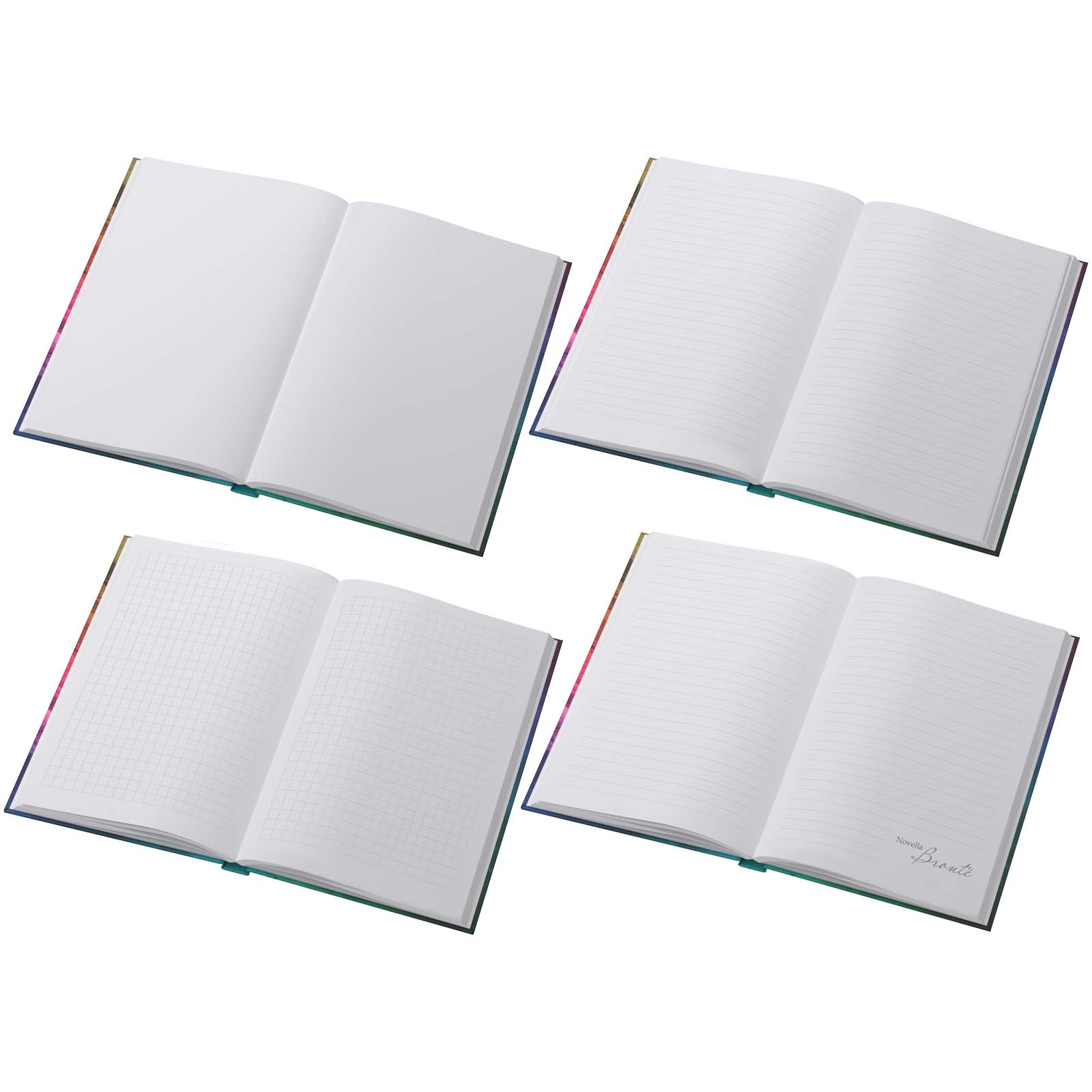 Novella Brontë A5 recycled hard cover notebook – 100 sheets